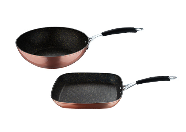 Copper Kochset, 2er Set