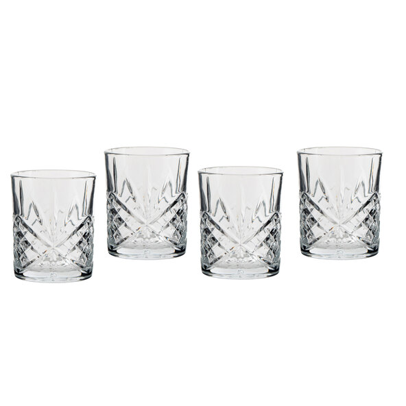 Whisky-Gläser, 330 ml, 4er Set