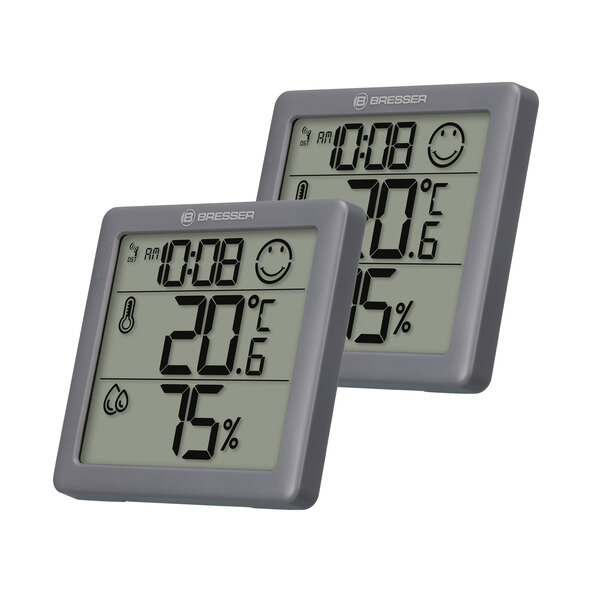 Digitales Thermometer Innen/Außen mit LCD-Display °C/°F | Hirschmann GmbH