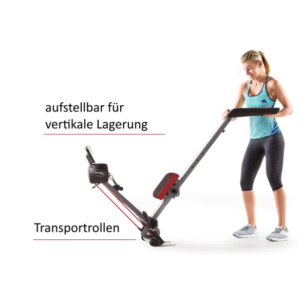 Multifunktions-Rudergerät mit Widerstandsbändern