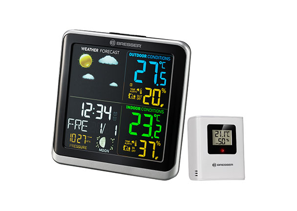 Wetterstation ClimaTemp TB mit LCD-Farbdisplay
