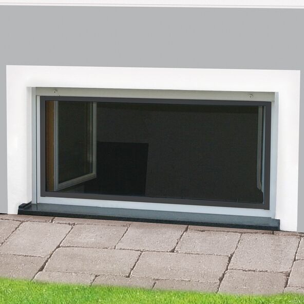 Nagerschutzfenster, 100 x 60 cm, anthrazit