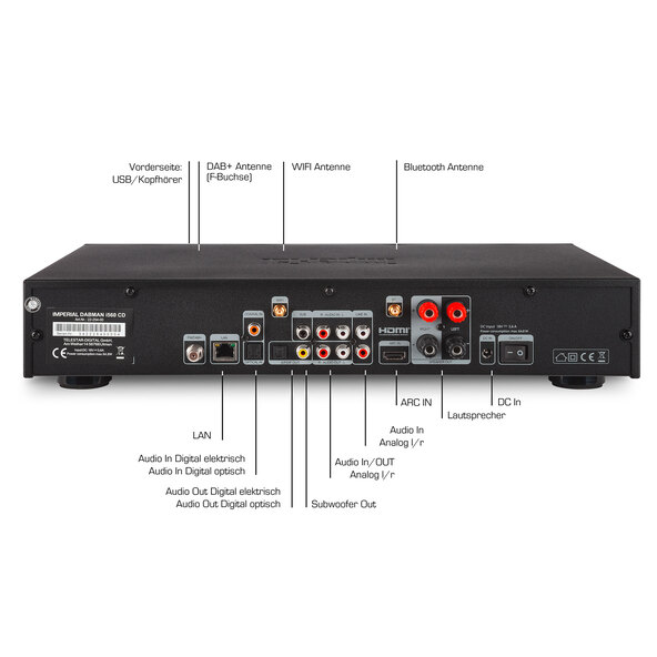 Multifunktions-Hifi-System Dabman i560CD