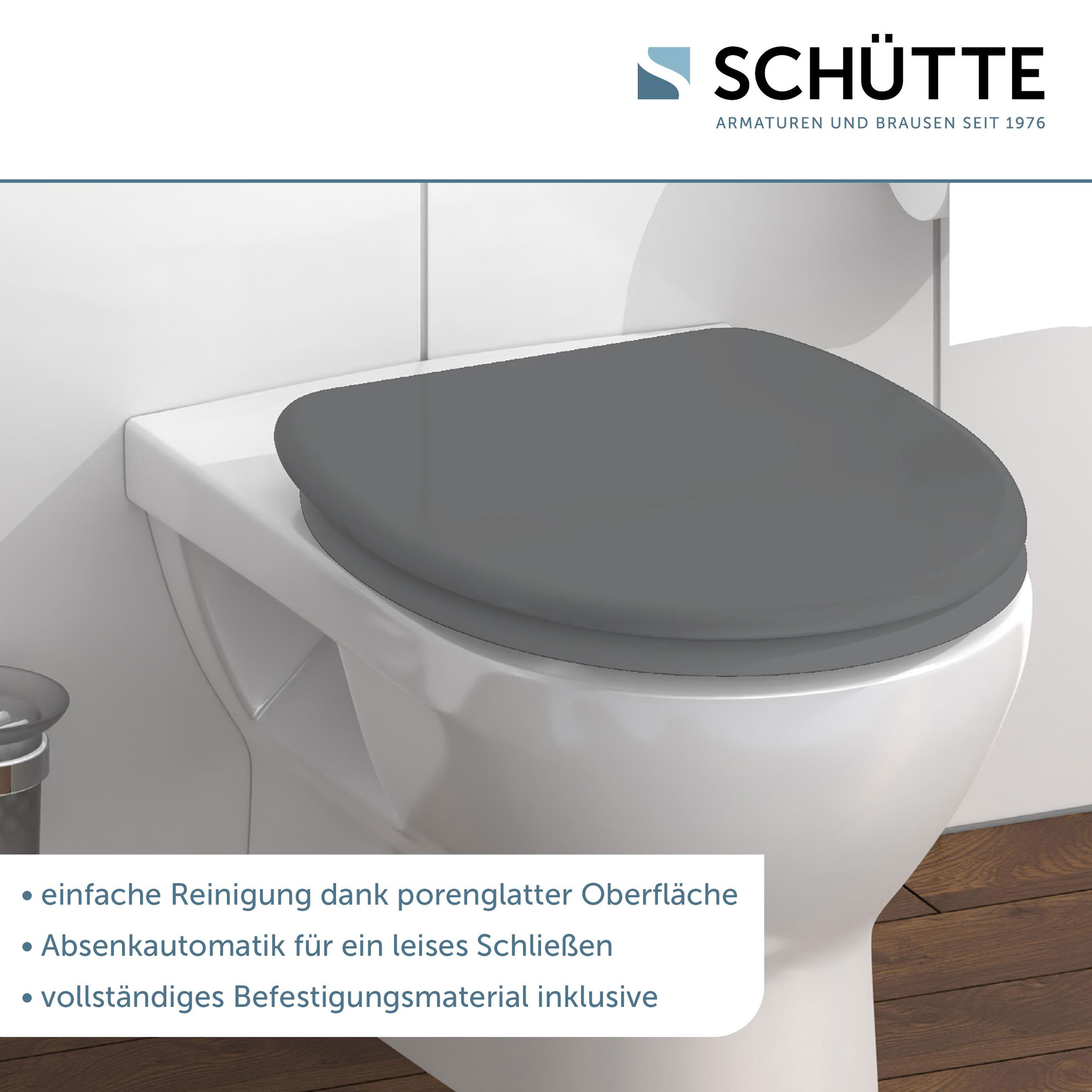 SCHÜTTE WCSitz OVIEDO mit Absenkautomatik ALDI
